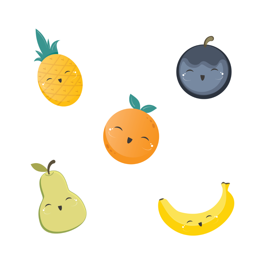 Vitaminis Fruit Stickers