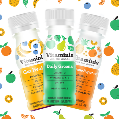 Combo Gut Health + Immune Support + Daily Greens (8 each)
